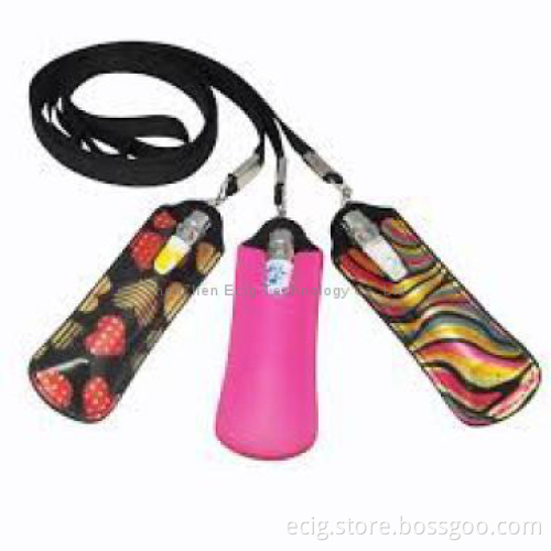Health Electronic Cigarettes leather lanyard carrying all e cigarette